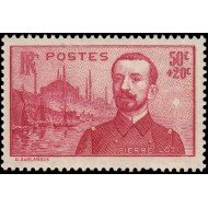 France Francia 353 1937 Monumento a Pierre Loti MNH