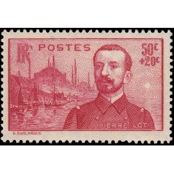 France Francia 353 1937 Monumento a Pierre Loti MNH