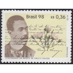 Brasil Brazil 2385 1998 Centenario de la muerte del escritor Luis de Silva MNH