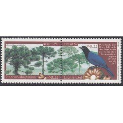 Brasil Brazil 2397/98 1998 Protección de la Flora y la Fauna MNH