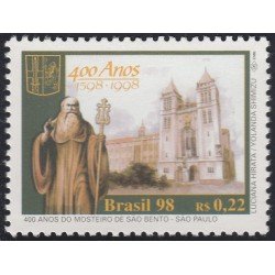 Brasil Brazil 2449 1998 400 años del Monasterio San Benito MNH