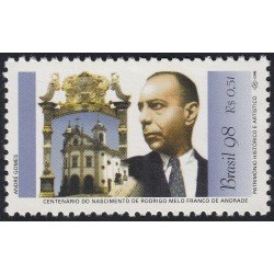 Brasil Brazil 2458 1998 Centenario del nacimiento de Rodrigo Melo Franco de Andrade MNH
