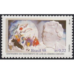 Brasil Brazil 2459 1998 Centenario del nacimiento de Luis  de Camara Cascudo MNH