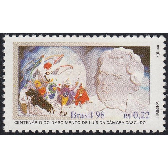 Brasil Brazil 2459 1998 Centenario del nacimiento de Luis  de Camara Cascudo MNH
