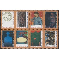 Brasil Brazil 2466/73 1998 Bienal de Sao Paulo MNH