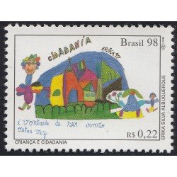 Brasil Brazil 2475 1998 Niño y ciudadanía MNH