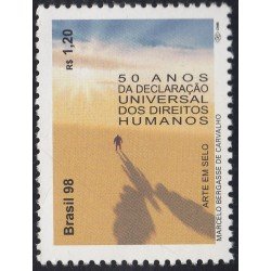 Brasil Brazil 2487 1998 50 Años de la declaración de Derechos Humanos MNH Brasil Brazil 2487 1998 50 Años de la declaración de Derechos Humanos MNH