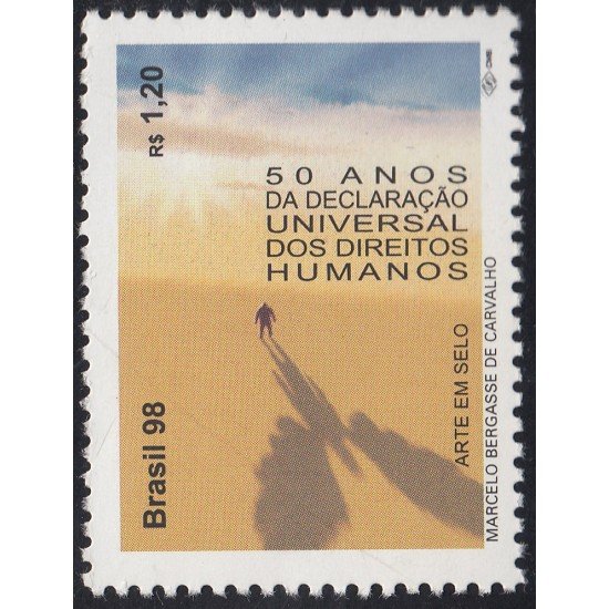 Brasil Brazil 2487 1998 50 Años de la declaración de Derechos Humanos MNH