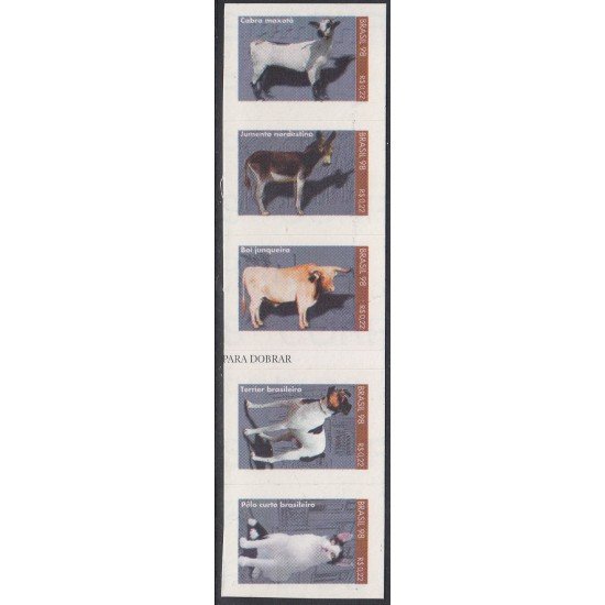 Brasil Brazil 2490/94 1999 Serie Antigua Razas brasileñas de animales domésticos MNH Brasil Brazil 2490/94 1999 Serie Antigua Razas brasileñas de animales domésticos MNH