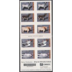 Brasil Brazil 2490/94 1999 Serie Antigua Razas brasileñas de animales domésticos Carnet MNH Brasil Brazil 2490/94 1999 Serie Antigua Razas brasileñas de animales domésticos Carnet MNH