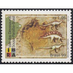 Brasil Brazil 2506 1999 Valle de los Dinosaurios MNH Brasil Brazil 2506 1999 Valle de los Dinosaurios MNH