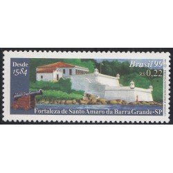 Brasil Brazil 2507 1999 415º Aniversario de la Fortaleza de Santo Amaro de Barra Grande MNH Brasil Brazil 2507 1999 415º Aniversario de la Fortaleza de Santo Amaro de Barra Grande MNH