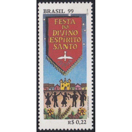 Brasil Brazil 2509 1999 Fiesta del Divino Espíritu Santo MNH Brasil Brazil 2509 1999 Fiesta del Divino Espíritu Santo MNH