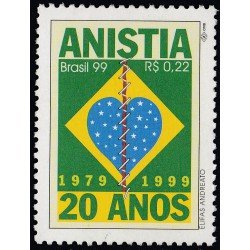 Brasil Brazil 2516 1999 20 Años de política de amnistía MNH Brasil Brazil 2516 1999 20 Años de política de amnistía MNH