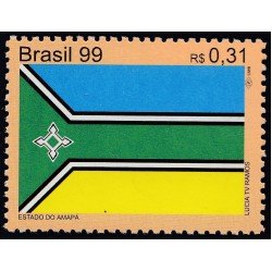Brasil Brazil 2533 1999 Bandera del Estado de Amapa MNH Brasil Brazil 2533 1999 Bandera del Estado de Amapa MNH