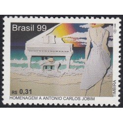 Brasil Brazil 2535 1999 Homenaje al compositor Antonio Carlos Jobim MNH Brasil Brazil 2535 1999 Homenaje al compositor Antonio Carlos Jobim MNH
