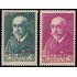 France Francia 377 + 377A 1938-39 Pro Sociedad de obras del mar MNH