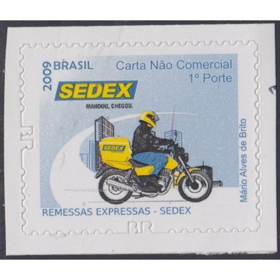 Brasil Brazil 3077a 2009 Serie Antigua Servicios postales MNH