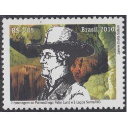 Brasil Brazil 3108 2010 Personalidad Peter Lund MNH Brasil Brazil 3108 2010 Personalidad Peter Lund MNH
