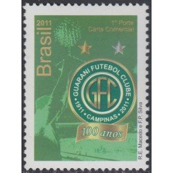 Brasil Brazil 3141 2011 Centenario de Guarani Futbol Club MNH Brasil Brazil 3141 2011 Centenario de Guarani Futbol Club MNH
