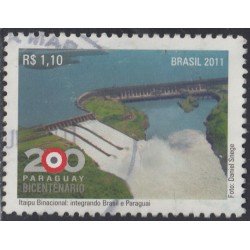 Brasil Brazil 3147 2011 200 Años de relaciones diplomáticas con Paraguay Usado Brasil Brazil 3147 2011 200 Años de relaciones diplomáticas con Paraguay Usado