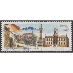 Brasil Brazil 3149 2011 Villas históricas 300 Años de Oro Prieto Usado Brasil Brazil 3149 2011 Villas históricas 300 Años de Oro Prieto Usado