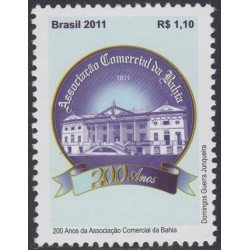 Brasil Brazil 3150 2011 200 Años de la Asociación Comercial de Bahía MNH Brasil Brazil 3150 2011 200 Años de la Asociación Comercial de Bahía MNH