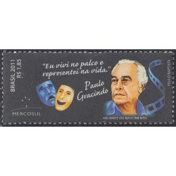 Brasil Brazil 3151 2011 Personalidades actores brasileños MNH Brasil Brazil 3151 2011 Personalidades actores brasileños MNH