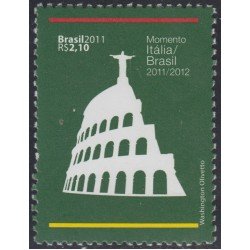 Brasil Brazil 3168 2011 Relaciones diplomáticas Brasil-Italia MNH Brasil Brazil 3168 2011 Relaciones diplomáticas Brasil-Italia MNH