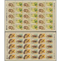 Brasil Brazil 2019/22 Mini hojita 1991 Reptiles y Dinosaurios MNH Brasil Brazil 2019/22 Mini hojita 1991 Reptiles y Dinosaurios MNH