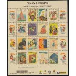 Brasil Brazil 2345/60 1997 Derechos del infante y adolescente ciudadanía MNH