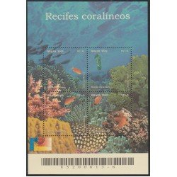 Brasil Brazil 2774/77 2002 Ecosistema de arrecifes coralinos Fondo Marino MNH Brasil Brazil 2774/77 2002 Ecosistema de arrecifes coralinos Fondo Marino MNH