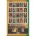 Brasil Brazil 3012/21 Mini hojita 2008 Personalidades Héroes Nacionales MNH