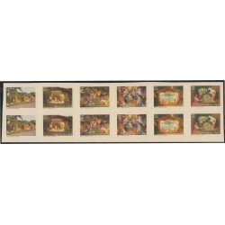 Brasil Brazil 3080/85 Mini hojita 2009 Navidad Chritsmas MNH Brasil Brazil 3080/85 Mini hojita 2009 Navidad Chritsmas MNH