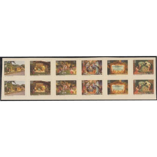 Brasil Brazil 3080/85 Mini hojita 2009 Navidad Chritsmas MNH Brasil Brazil 3080/85 Mini hojita 2009 Navidad Chritsmas MNH