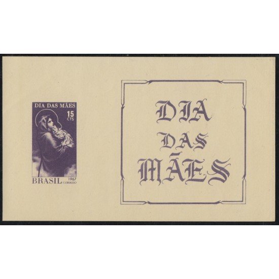 Brasil Brazil HB 20 1967 Día de las Madres MH Brasil Brazil HB 20 1967 Día de las Madres MH