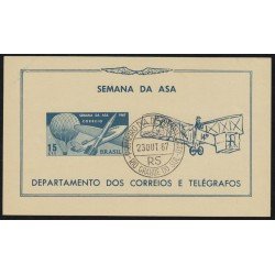 Brasil Brazil HB 21 1967 Semana de la Aviación Usado Brasil Brazil HB 21 1967 Semana de la Aviación Usado