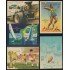 Brasil Brazil HB 55/59 1983 Victorias deportivas brasileñas MNH