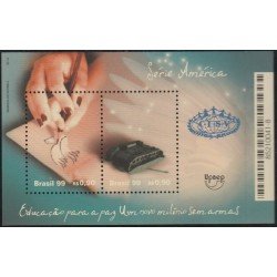 Brasil Brazil HB 108 1999 América Upaep España-Portugal MNH Brasil Brazil HB 108 1999 América Upaep España-Portugal MNH