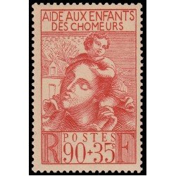 France Francia 428 1939 Ayuda a los niños de los parados MNH