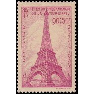 France Francia 429 1939 50 aniv. de la torre Eiffel MNH