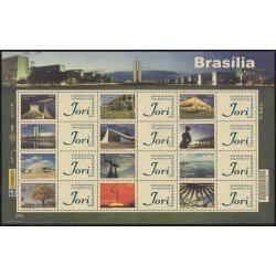 Brasil Brazil SP 126/37 2010 Turismo Brasilia Arquitectura Filatelia Jori MNH Brasil Brazil SP 126/37 2010 Turismo Brasilia Arquitectura Filatelia Jori MNH