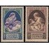 France Francia 440/41 1939 Propaganda en favor de la natalidad MNH
