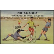 Nicaragua HB 150 1981 España 82 Copa del mundo de Fútbol MNH