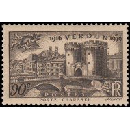France Francia 445 1939 23 aniv. de la Victoria de Verdum Puerta Chaussée MNH