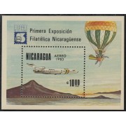 Nicaragua HB 159 1983 Primera Exposición Filatélica Nicaraguense MNH