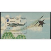 Nicaragua HB 186 1988 Finlandia Helicóptero F-90 helicopter MNH