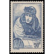 France Francia 461 1940 Capitán de la aviación Georges Guynemer (Museo de la Armada-Paris-) MNH