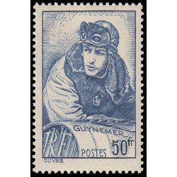 France Francia 461 1940 Capitán de la aviación Georges Guynemer (Museo de la Armada-Paris-) MNH