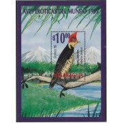 Nicaragua HB 261 1995 Aves exóticas del mundo Pájaros Birds MNH